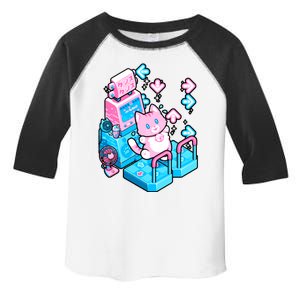 Cute Dancing Game Kitty Toddler Fine Jersey T-Shirt