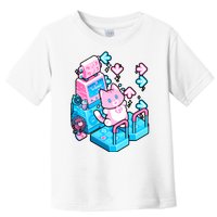 Cute Dancing Game Kitty Toddler T-Shirt