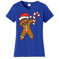 Christmas Dabbing Gingerbread Candy Cane Dance Gift Cute Gift Women's T-Shirt