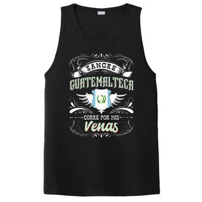 Camisa De Guatemala Sangre Guatemalteca Corre Por Mis Venas PosiCharge Competitor Tank