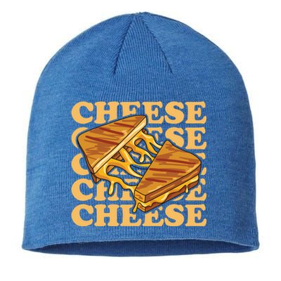 Cheese Design Grilled Cheese Lover Gift Sustainable Beanie