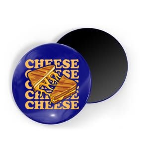 Cheese Design Grilled Cheese Lover Gift Magnet