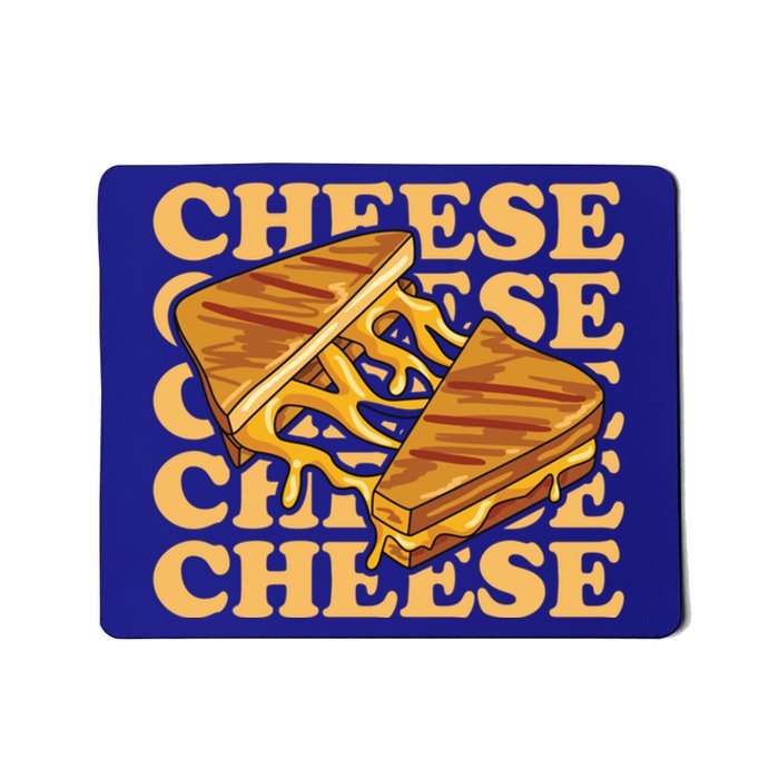 Cheese Design Grilled Cheese Lover Gift Mousepad