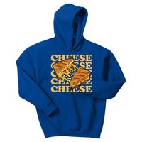 Cheese Design Grilled Cheese Lover Gift Kids Hoodie