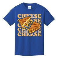 Cheese Design Grilled Cheese Lover Gift Kids T-Shirt