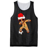 Christmas Dabbing Gingerbread Soccer Funny Mesh Reversible Basketball Jersey Tank