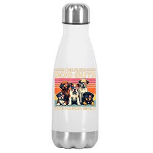 Childless Dog Guys For Kamala Harris 2024 Election Stainless Steel Insulated Water Bottle