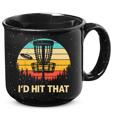 Cool Disc Golf Design For  Disc Golf Lover & Player 15oz Campfire Ceramic Mug