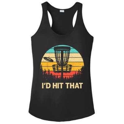 Cool Disc Golf Design For  Disc Golf Lover & Player Ladies PosiCharge Competitor Racerback Tank