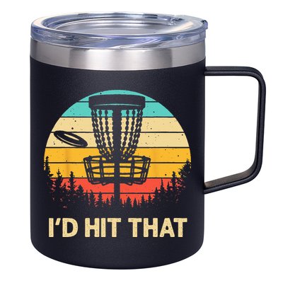 Cool Disc Golf Design For  Disc Golf Lover & Player 12oz Stainless Steel Coffee Mug