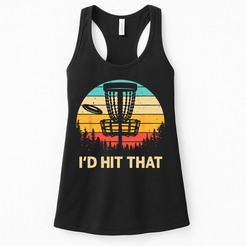 Cool Disc Golf Design For  Disc Golf Lover & Player Womens Tank Top