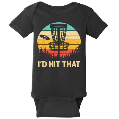 Cool Disc Golf Design For  Disc Golf Lover & Player Baby Bodysuit