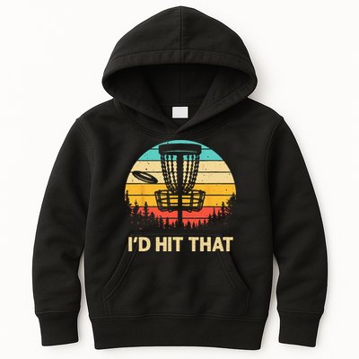 Cool Disc Golf Design For  Disc Golf Lover & Player Kids Hoodie