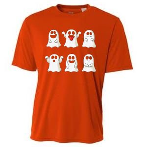 Cute Dancing Ghosts Ghost Halloween Costume Cooling Performance Crew T-Shirt