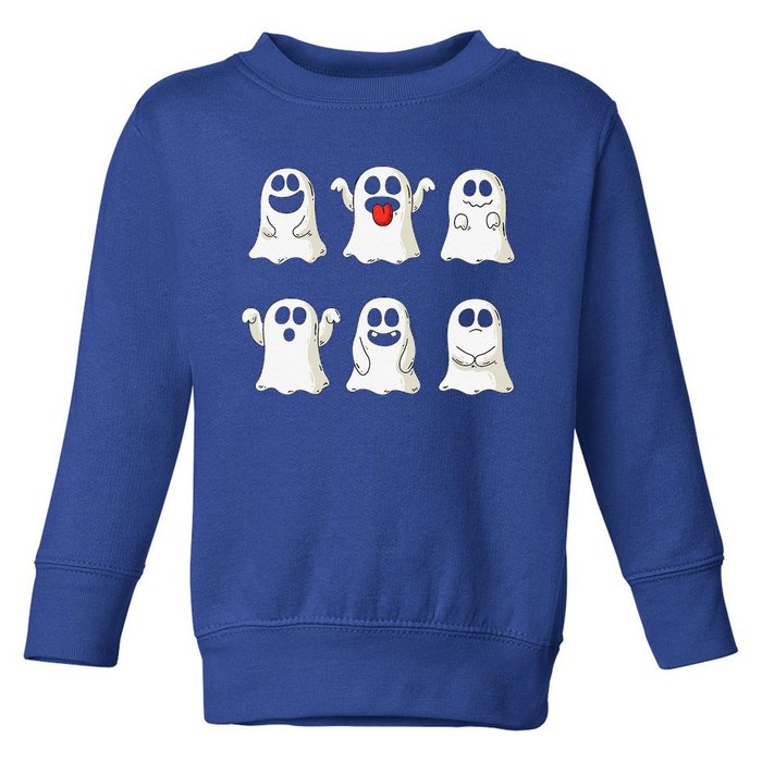 Cute Dancing Ghosts Ghost Halloween Costume Toddler Sweatshirt