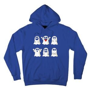 Cute Dancing Ghosts Ghost Halloween Costume Tall Hoodie