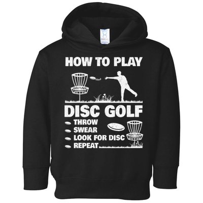 Cool Disc Golf For  Dad Sports Tournament Best Dad By Par Toddler Hoodie