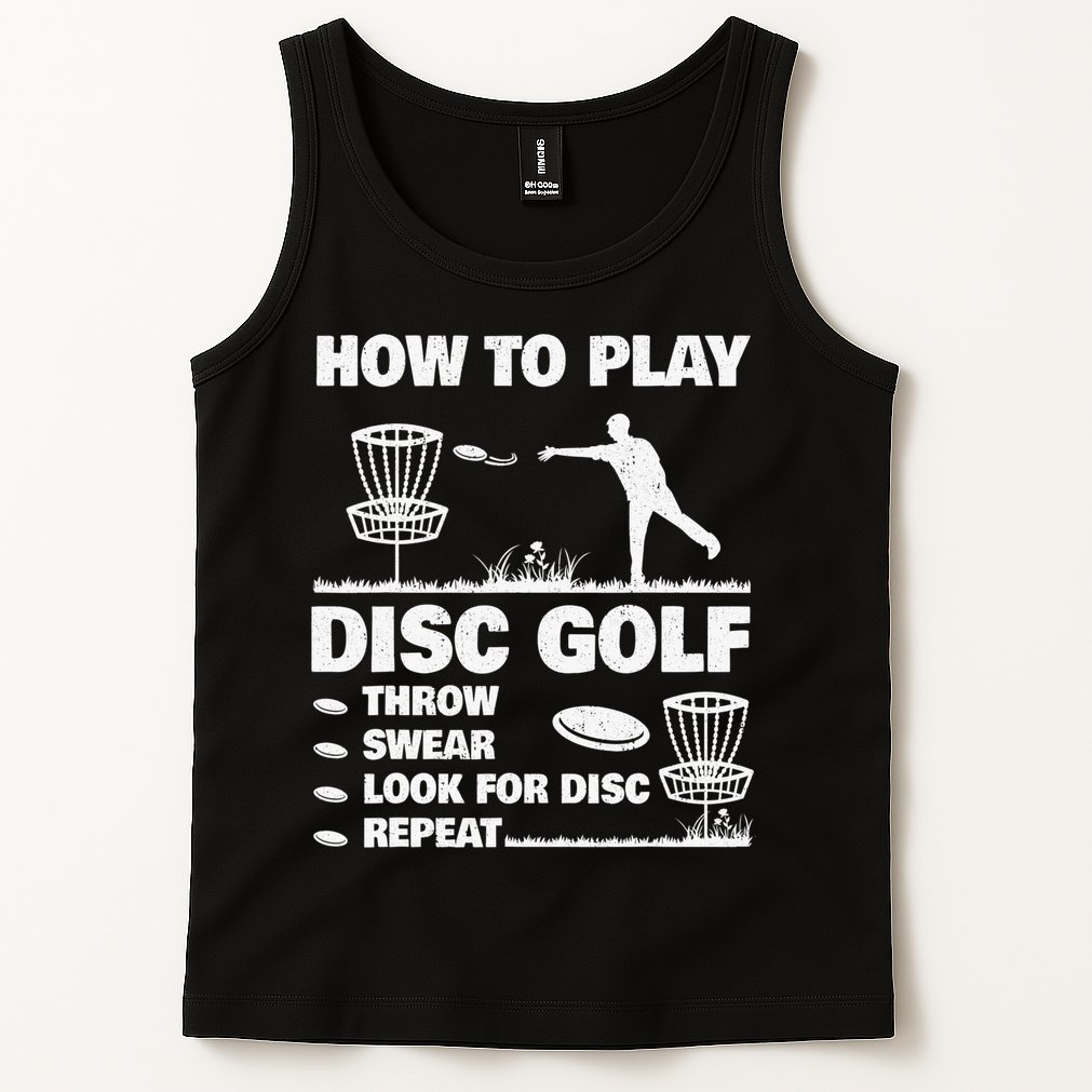 Cool Disc Golf For  Dad Sports Tournament Best Dad By Par Tank Top