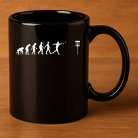 Cool Disc Golf Design For  Disc Golf Player 11oz C Handle Ceramic Mug