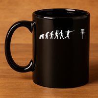 Cool Disc Golf Design For  Disc Golf Player 11oz C Handle Ceramic Mug