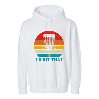 Cool Disc Golf Design For  Disc Golf Lover & Player Garment-Dyed Fleece Hoodie