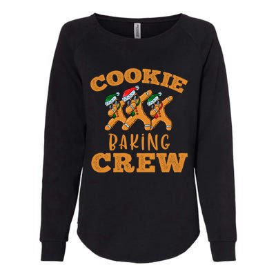 Christmas Dabbing Gingerbread Cookie Baking Crew Funny Xmas Gift Womens California Wash Sweatshirt