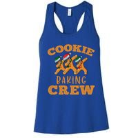 Christmas Dabbing Gingerbread Cookie Baking Crew Funny Xmas Gift Women's Racerback Tank