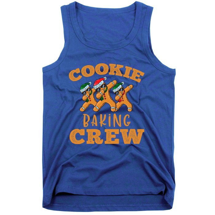 Christmas Dabbing Gingerbread Cookie Baking Crew Funny Xmas Gift Tank Top