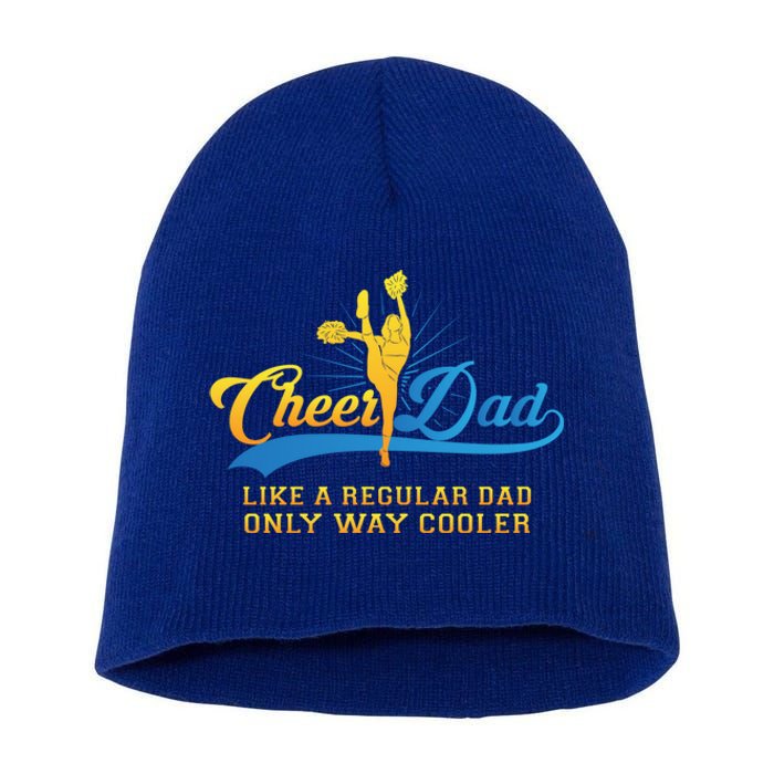 Cheer Dad Gift Cheerleader Daddy Gift Short Acrylic Beanie