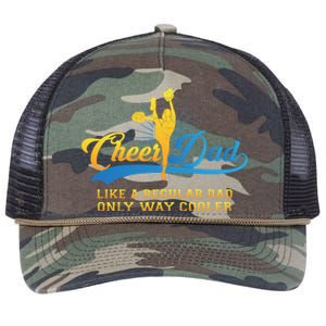 Cheer Dad Gift Cheerleader Daddy Gift Retro Rope Trucker Hat Cap