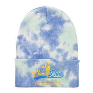 Cheer Dad Gift Cheerleader Daddy Gift Tie Dye 12in Knit Beanie