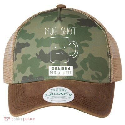 Coffee Drinker Gift Pun, Mug Shot Legacy Tie Dye Trucker Hat