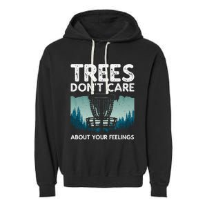 Cute Disc Golf Player Garment-Dyed Fleece Hoodie