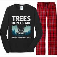 Cute Disc Golf Player Long Sleeve Pajama Set