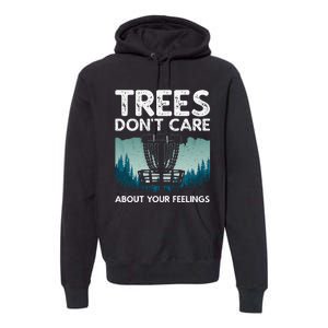 Cute Disc Golf Player Premium Hoodie