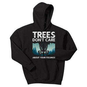 Cute Disc Golf Player Kids Hoodie