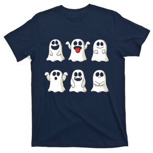 Cute Dancing Ghosts Boys Girls Ghost Halloween Costume T-Shirt