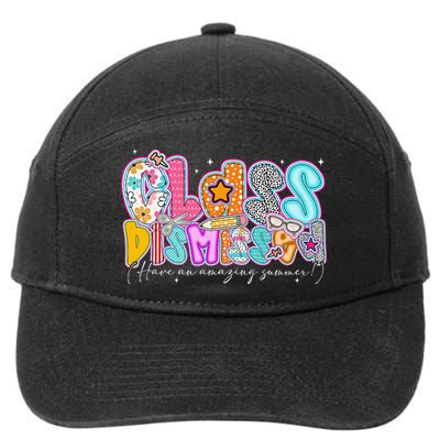 Class Dismissed Have An Amazing Summer Last Day Of School 7-Panel Snapback Hat
