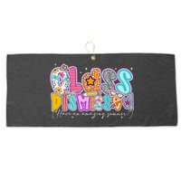 Class Dismissed Have An Amazing Summer Last Day Of School Large Microfiber Waffle Golf Towel