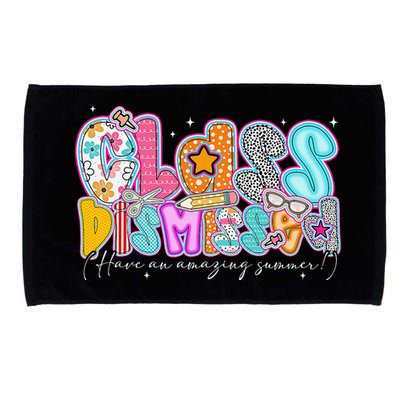 Class Dismissed Have An Amazing Summer Last Day Of School Microfiber Hand Towel