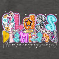 Class Dismissed Have An Amazing Summer Last Day Of School Vector Backpack
