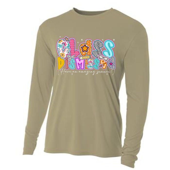 Class Dismissed Have An Amazing Summer Last Day Of School Cooling Performance Long Sleeve Crew