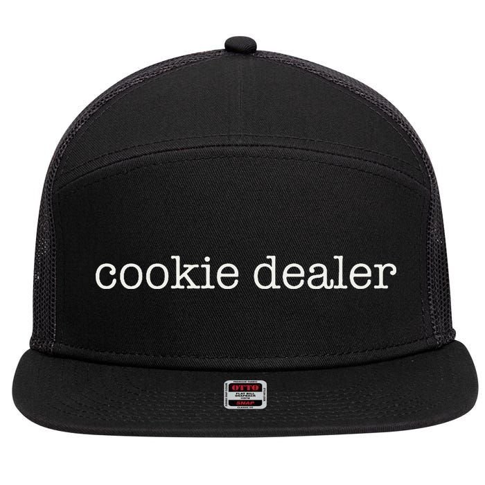 Cookie Dealer Home Baker Business Cookier Baking 7 Panel Mesh Trucker Snapback Hat