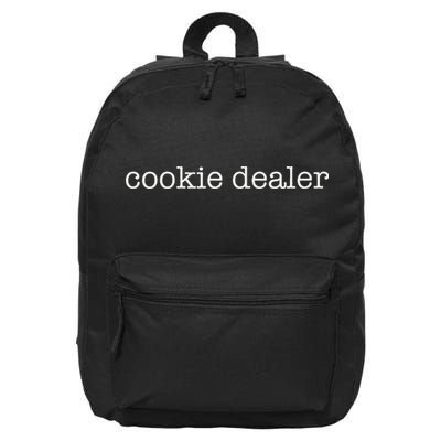 Cookie Dealer Home Baker Business Cookier Baking 16 in Basic Backpack