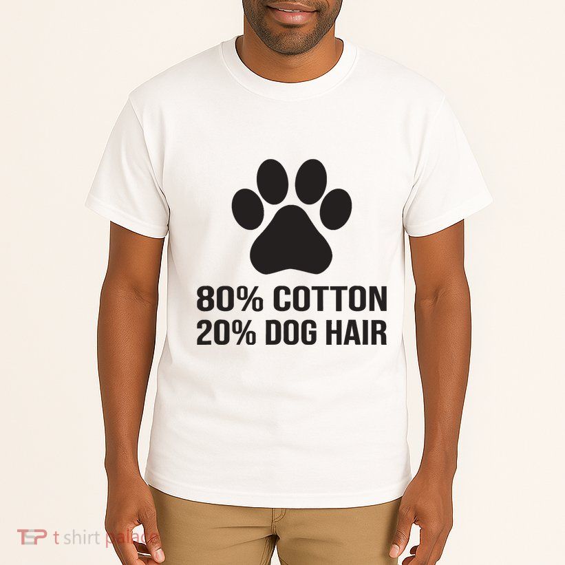 Cotton Dog Hair Funny Dog Saying Tall T-Shirt