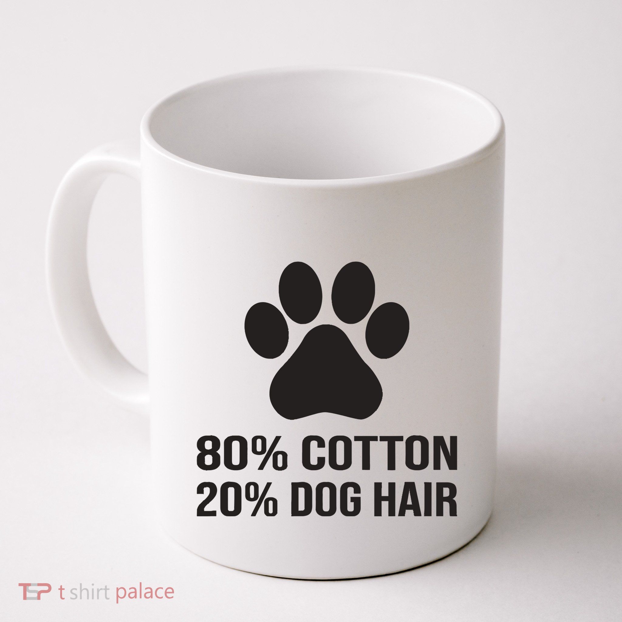 Cotton Dog Hair Funny Dog Saying Mug