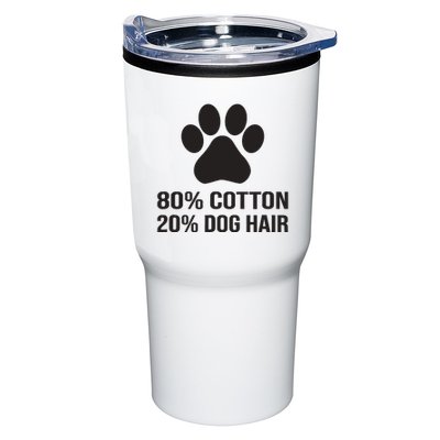 Cotton Dog Hair Funny Dog Saying Tumbler