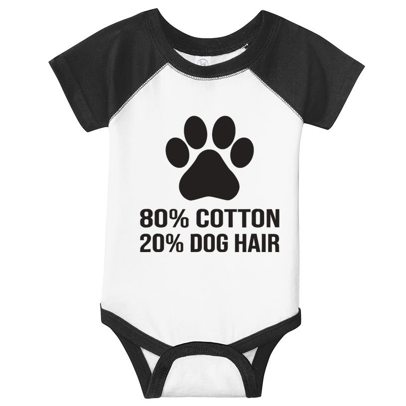 Cotton Dog Hair Funny Dog Saying Infant Baby Jersey Bodysuit