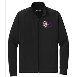 Chicken Don’T Hide Your Crazy Stretch Full-Zip Cadet Jacket