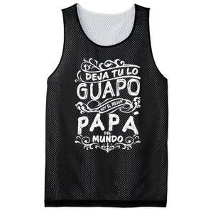 Camisa De Hombre Mejor Papa Del Mundo Para Dia Del Padre Mesh Reversible Basketball Jersey Tank